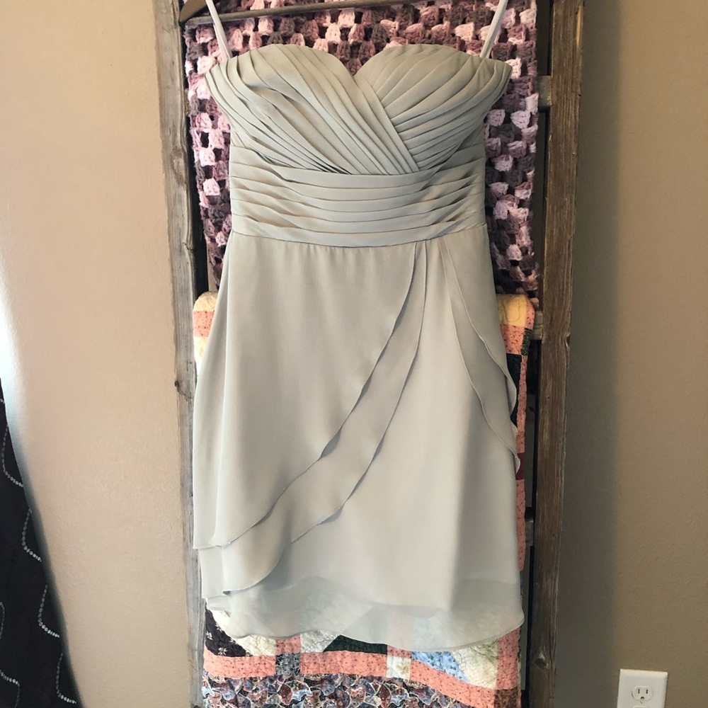Light grey formal dress